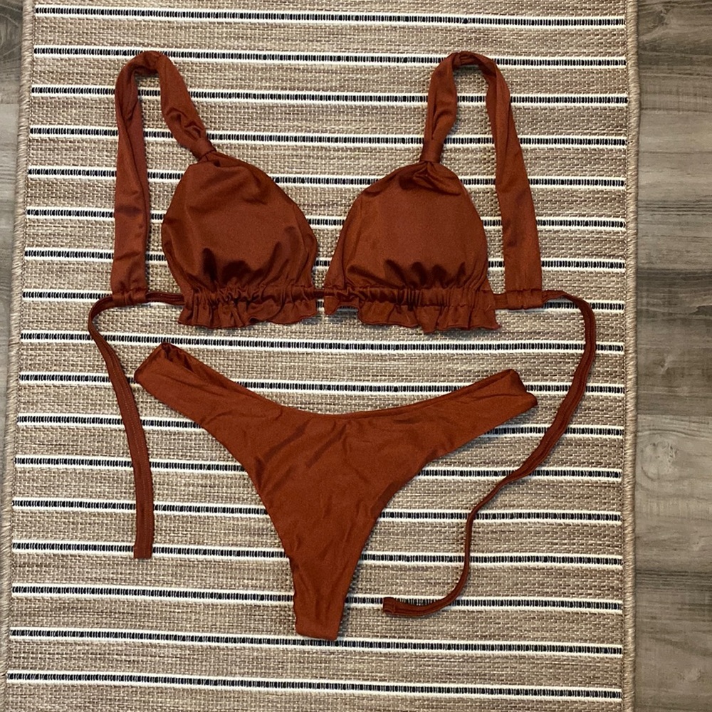 ASOS rust bikini
